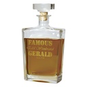 Cadeauset gegraveerd glas