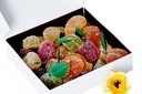 Snoepbox met persoonlijke wens vruchtenpasta