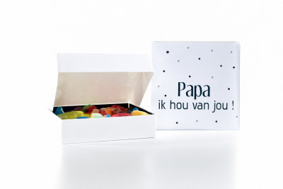 Papa's snoepbox "Ik hou van jou!"