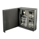 Cadeauset gegraveerd glas