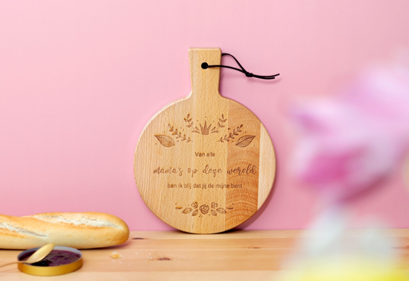 Tapasplank ronde vorm