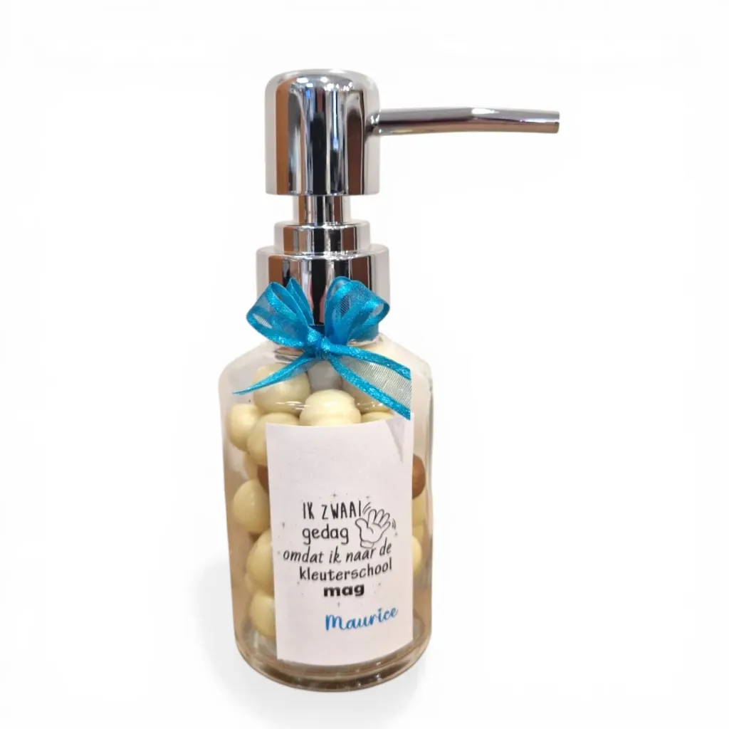 Zeeppompje gepersonaliseerd