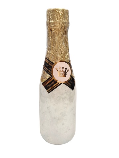 [110] Champagneflesje met badgel